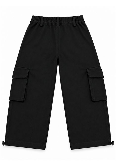 Pantaloni cargo BRIAN RUSH KIDS | 120 PA 165NERO